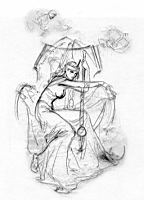 Luis Royo - Black Tarot - The Labyrinth Tarot, 58
